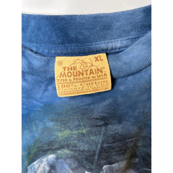 Vintage The Mountain AOP Wolf Nature tee - Picture 3 of 4